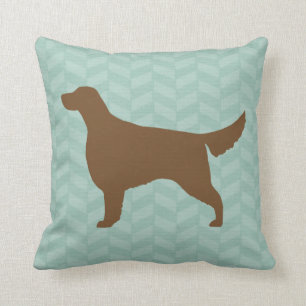 Coussin Silhouette de Setter