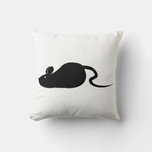 Coussin Silhouette de souris