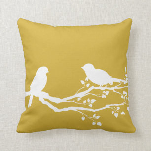 Coussin Silhouette du pays d'or