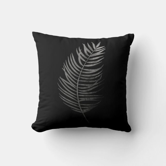 Coussin Silhouette Frond Palm (Recto)