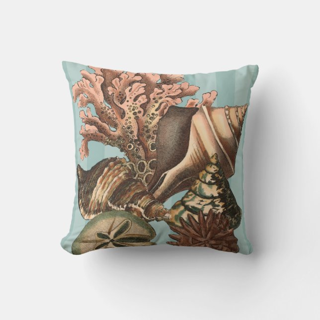 Coussin Silhouette Sea Life (Recto)