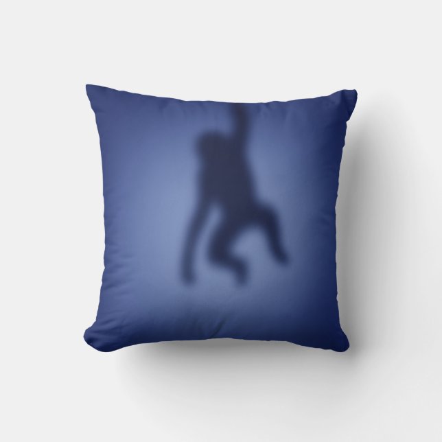 Coussin Silhouette singe (Recto)
