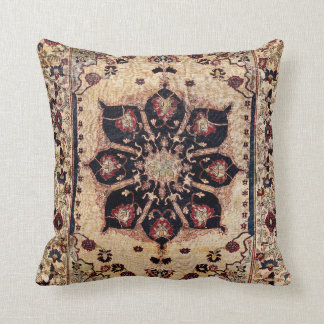 Coussin Silk Tabriz Azerbaïdjan Nord-Ouest Perse Rug Impri