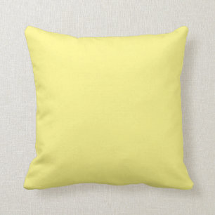 Coussin simple couleur unie minimale personnalisée person