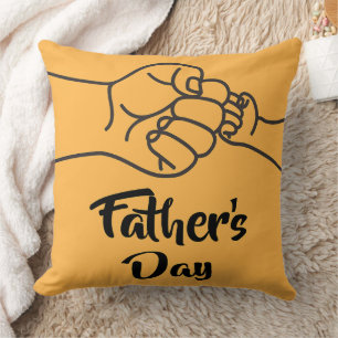 Coussin Simple ligne d'art Parent Enfant Poignée