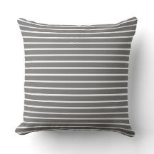 Simplement rayé, gris moyen et blanc