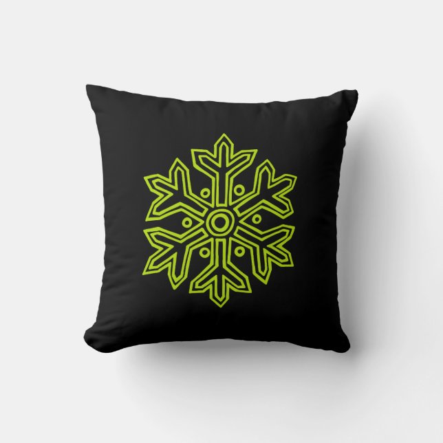 Coussin Simply Christmas Collection - Flocon de neige (Recto)