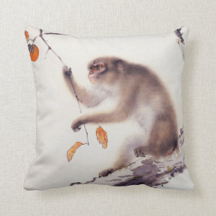 Coussin Singe dans un arbre de kaki