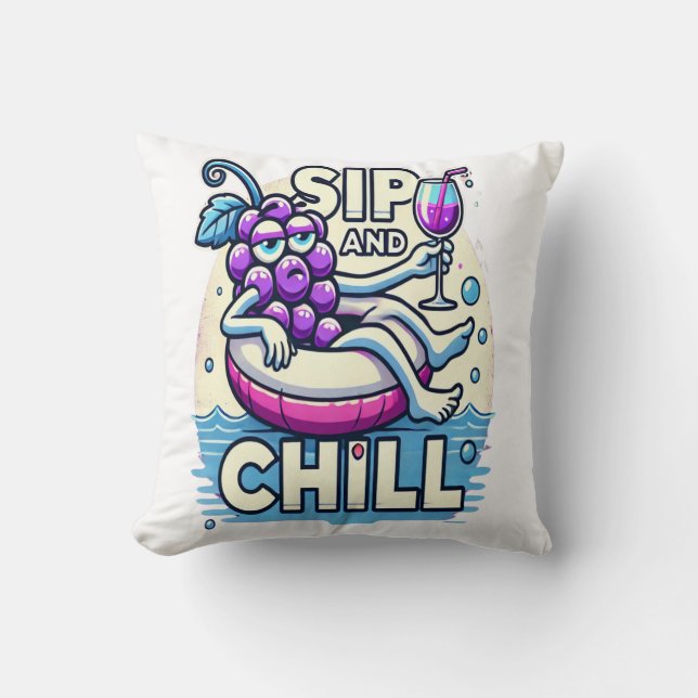 Coussin Siroter Et Refroidir (Recto)