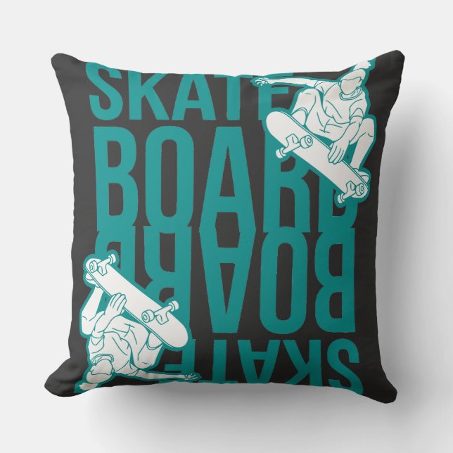 Coussin skateboard  (Recto)