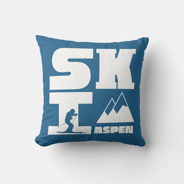 COUSSIN SKI LES MONTAGNES ASPEN (Recto)