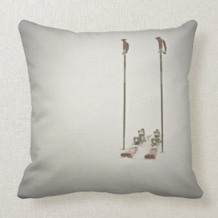 Coussin Skis et Polonais vides