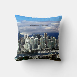 Coussin Skyline de Vancouver, Canada