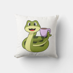 Coussin Snake with Cup