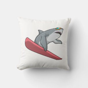 Coussin Snowboard requin