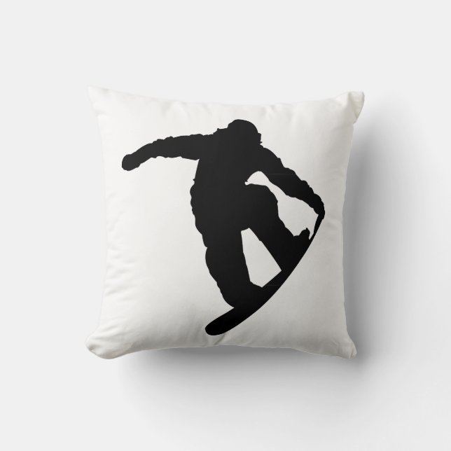 Coussin Snowboardeur (Recto)