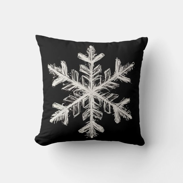 Coussin Snowflake (Recto)