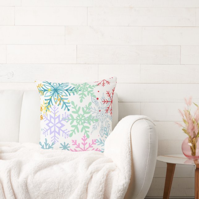 Coussin Snowflakes (Canapé)