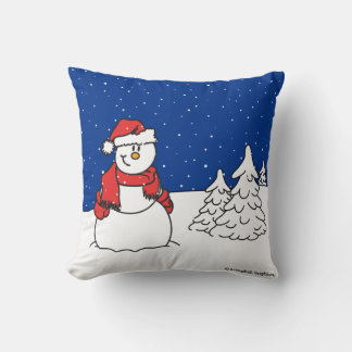 Coussin Snowman