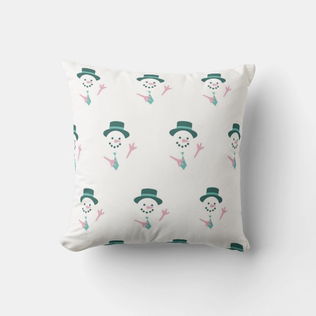 Coussin Snowman (Recto)