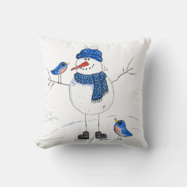 Coussin Snowman à longue jambe