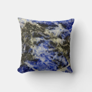 Coussin Sodalite bleue
