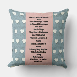 Coussin Soeur des Coeurs de Marshmallow