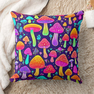 Coussin Soft Neon : Patch pour champignon de dessin