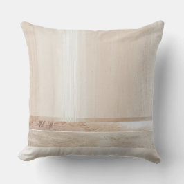 Coussin Soft Pink Neutral Geometric Abstract 