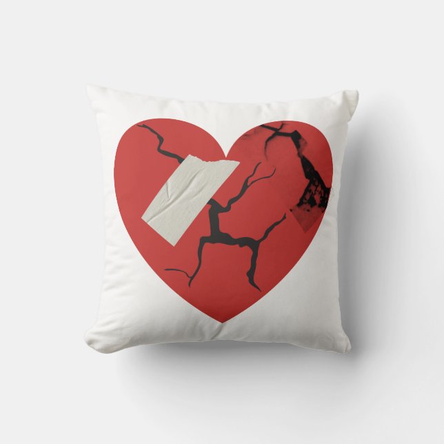 Coussin Soigner le coeur brisé (Recto)
