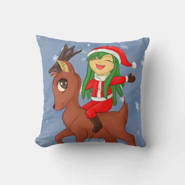 Coussin Soin de Noël (Recto)