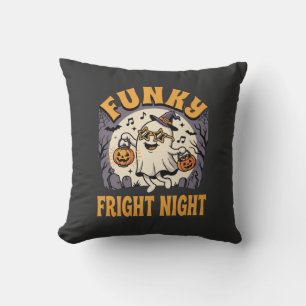 Coussin Soirée Fantôme Drôle d'Halloween