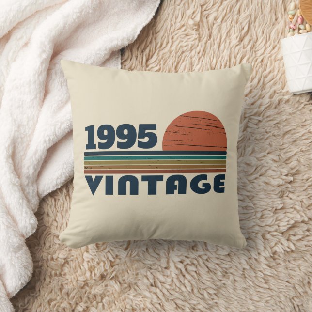 Coussin Soirée personnalisée de trente vintages 30e annive (Couverture)