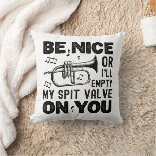 Coussin Sois gentil Je Vide Mon Cool De Vanne De Souche Fl