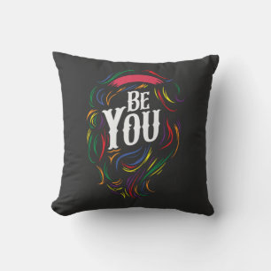 Coussin Sois toi LGBTQ Arc en ciel GAY PRIDE