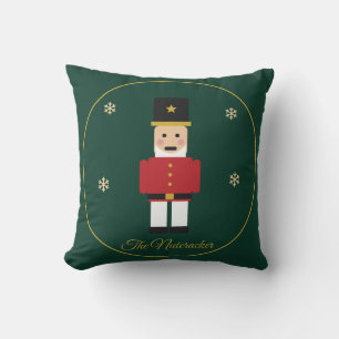 Coussin Soldat de ballet Casse-Noisette Noël personnalisé