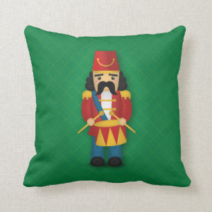 Coussin Soldat militaire coloré de batteur pour des