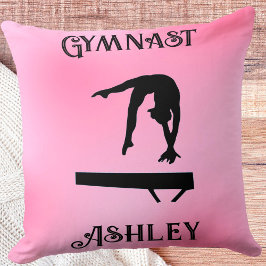 Coussin Solde de la gymnaste rose pâle