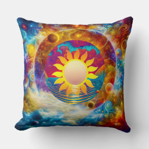 Coussin Soleil cosmique