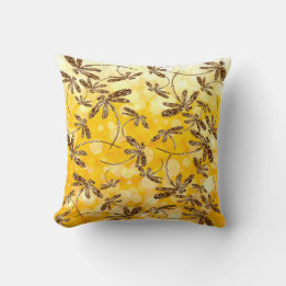 Coussin Soleil de libellule