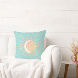 Coussin Soleil Et Lune