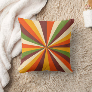 Coussin Soleil Rétro Éclaté