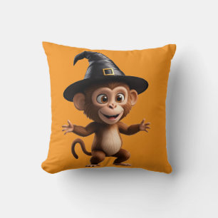 Coussin Sorcier singe