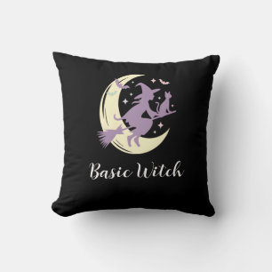 Coussin Sorcière basique Pastel Custom Halloween