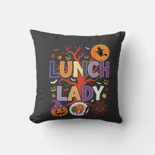 Coussin Sorcière de cuisine de dame de déjeuner d'Hallowee