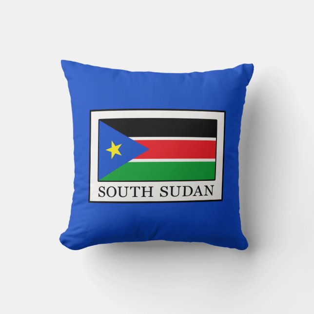 Coussin Soudan du Sud (Recto)