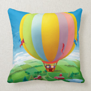 Coussin Soufflement dans le vent