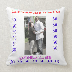COUSSIN SOUHAITS D'ANNIVERSAIRE