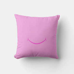 Coussin Sourire rose