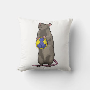Coussin Souris au handball